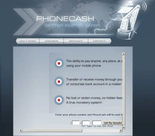 Phonecash